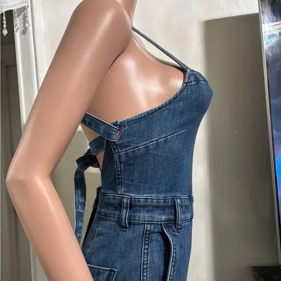 MADEWELL Women’s Cropped Denim Overalls - Picture 6 of 15